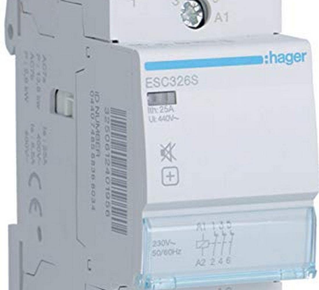 Contactor silencioso, 25A, 3NC, 230V