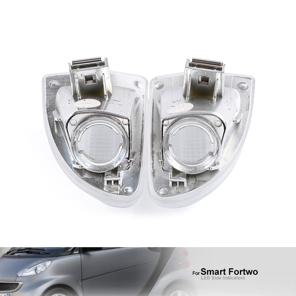 KIT FULL LED SMART FORTWO 451 LAMPADE H7 6000K XENON BIANCO GHIACCIO NO ERROR