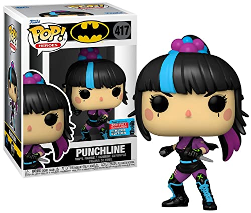 Funko Pop Batman Figura Punchline #417 Fall Convention 2021 Pop Limited Edition
