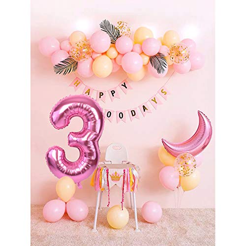 TONIFUL Palloncini da 40 Pollici con Numeri Grandi...