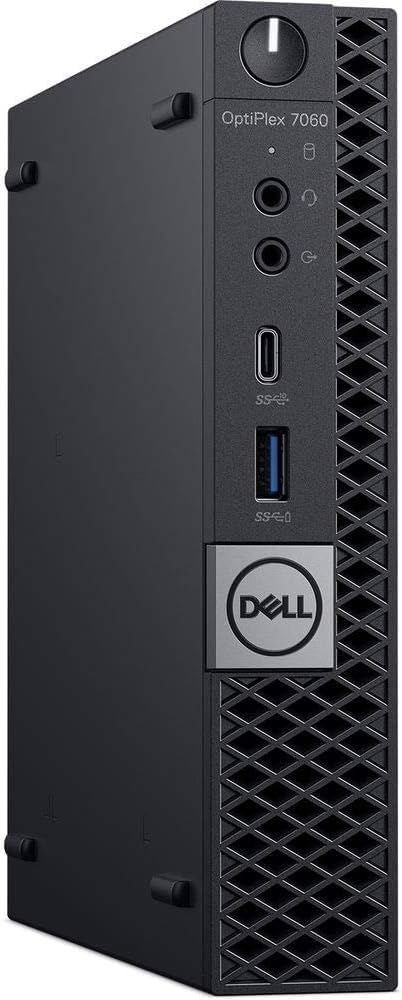 Dell OptiPlex 7060 Micro PC | Intel Core i5-8500T | 16GB RAM | 256GB NVME | Windows 11 Pro | Mini PC | Business PC (Renewed)