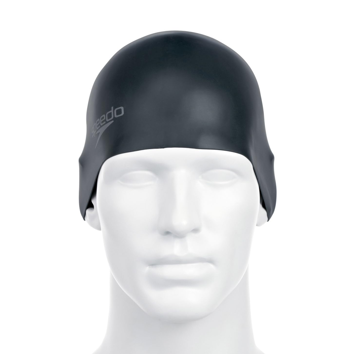 Speedo Unisex Plain Moulded Silicone Swimming Cap