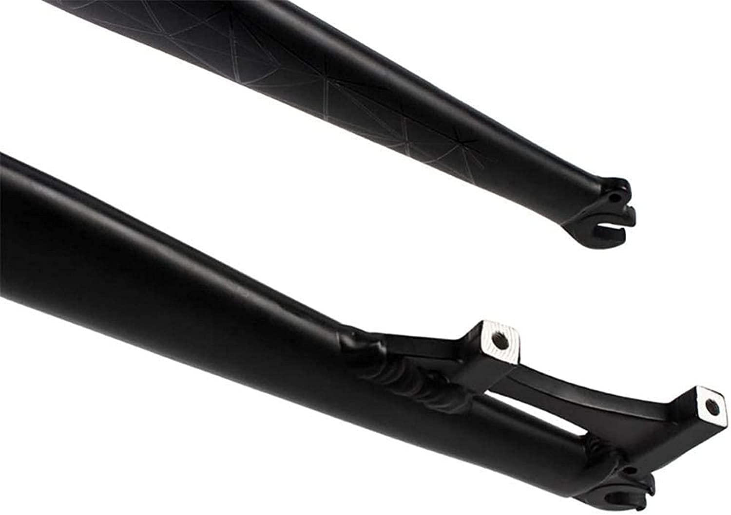 Widelec rowerowy górski ze stałą osią, wykonany ze stopu aluminium 6061 do kół 26, 27,5 i 29", 9 mm QR hamulec tarczowy widelec amortyzowany B, 27,5
