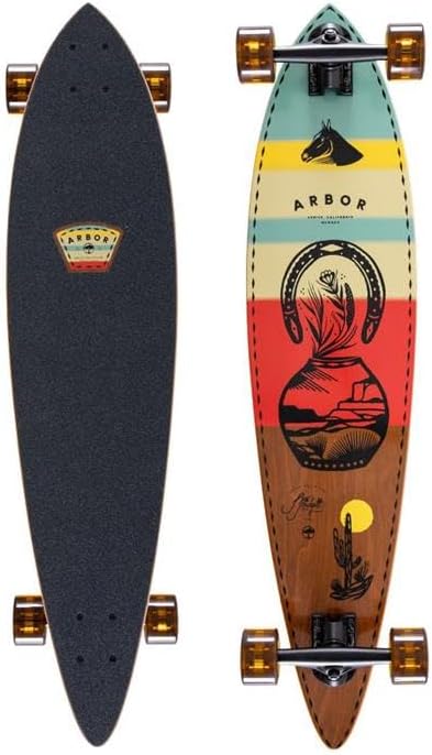 Arbor Fish 37 x Artist Jess Mudgett Longboard Complete