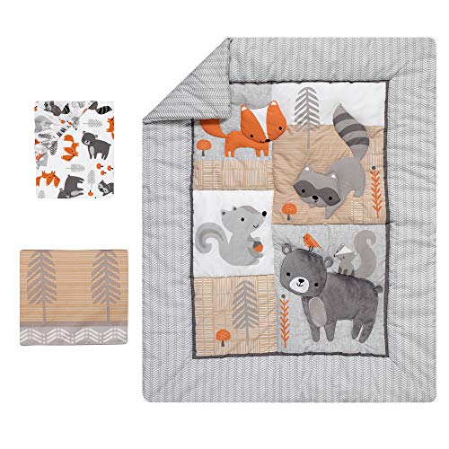 Bedtime Originals Acorn 3-Piece Crib Bedding Set #TOP1