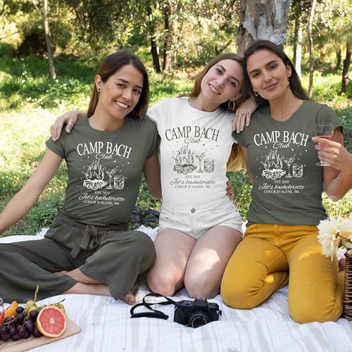 HHOD Camp Bachelorette Party Shirts, Bachelorette T-Shirt, Camp Shirt, Bridal Party Shirt Women, Bridesmaid Outfits2