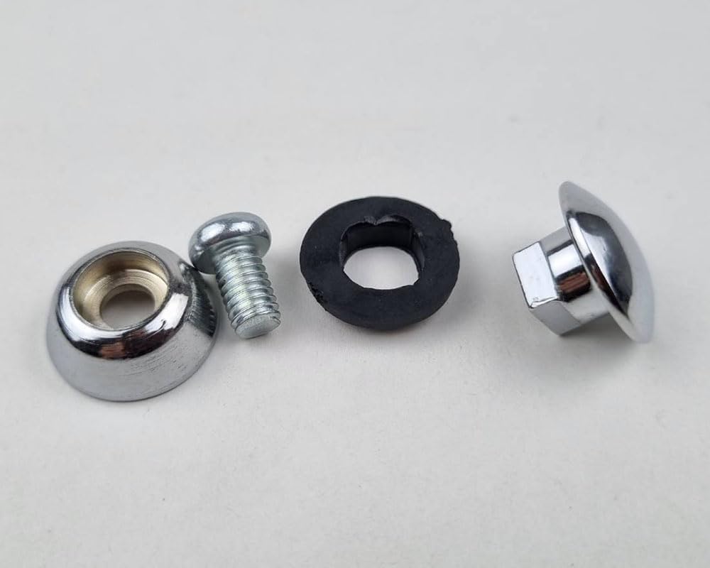 Replacement Rear Window Latch Bolt Nut Screw Black Cab Glass for 1995 2004 Toyota Tacoma T100 RZN KDN VZN 150 RZN171 VZN170 KDN170 (Black TT293)