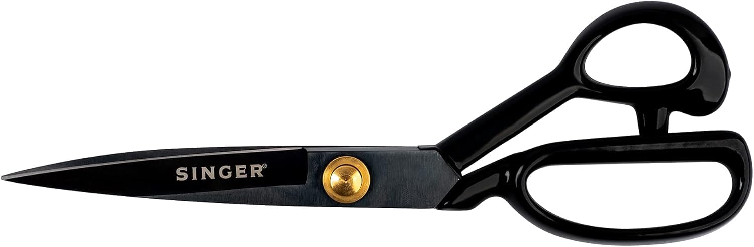 SINGER 10-Inch Professional Tailor Scissors – Heavy-Duty Stainless Steel Blades | Ideal for Fabric, Leather, Denim & Upholstery (Scissors 10 Inch)-image-5