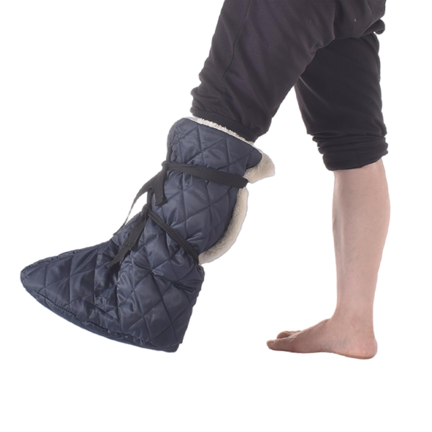 BXT Warm Cast Toe Sock Cover Thick Fleece Lining Plaster Stocking for Fractured Foot Leg Ankle Joints Protective Accessories