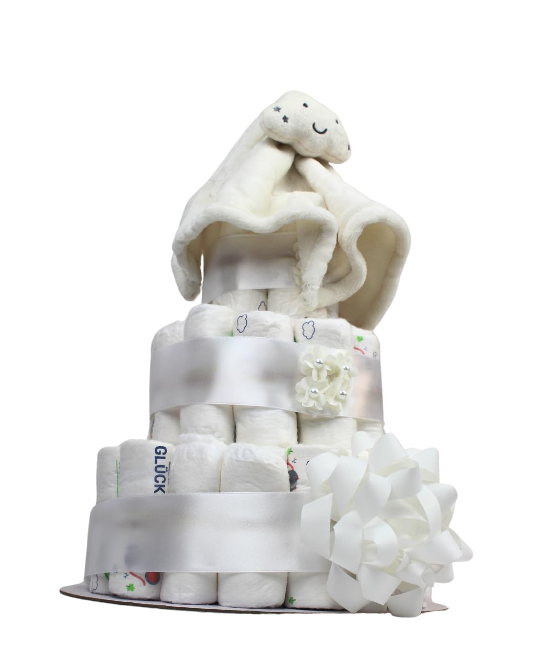 Windeltorte unisex in Beige