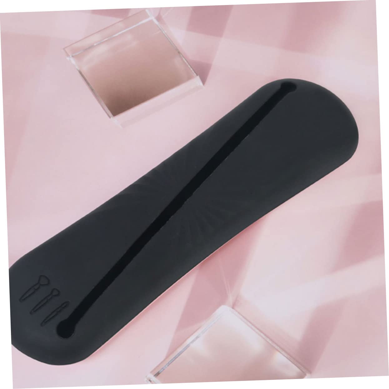 minkissy 3juegos Soporte De Esponjas y Pinceles De Maquillaje De Estuche De Viaje para Cosméticos Organizador Compacto y Portátil