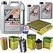 Produktbild QR-PARTS 69362806 Filter Set Inspektionspaket 7 Liter Motoröl Top Tec 4200 5W-30 MANN-FILTER Innenraumfilter Kraftstofffilter Luftfilter Ölfilter