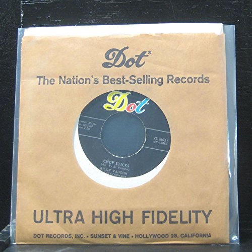 Billy Vaughn - Chop Sticks / You're The Only Star (In My Blue Heaven) - 7" Vinyl 45 Record