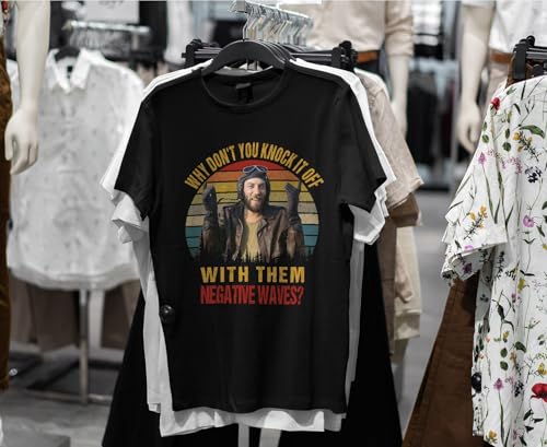 Why Don't You Knock It Off with Them Negative Waves Vintage Shirt Multicolor3