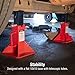 SUNEX TOOLS 1522A 22-Ton Jack Stands, Pair