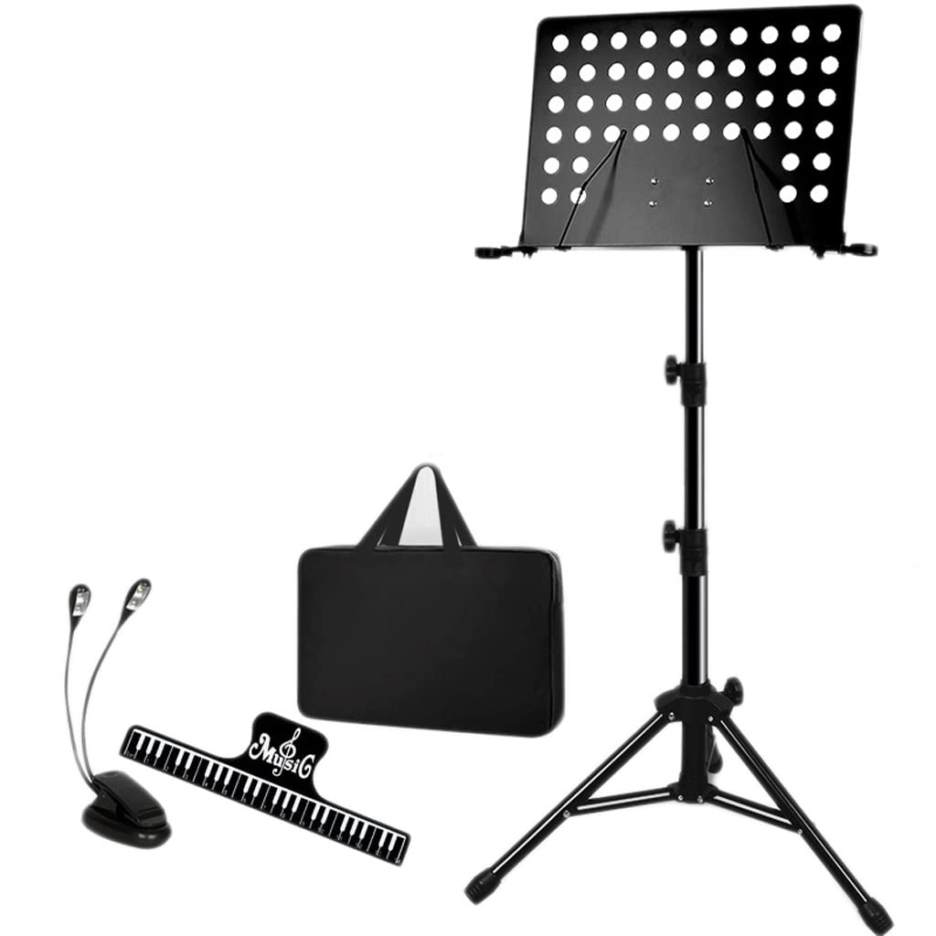 Stojaki na nuty Stojak Podwyższony Rack Muzyka Rack Składany Gitara Piano Guzheng Muzyka Rack Music Stojak(2.0m)