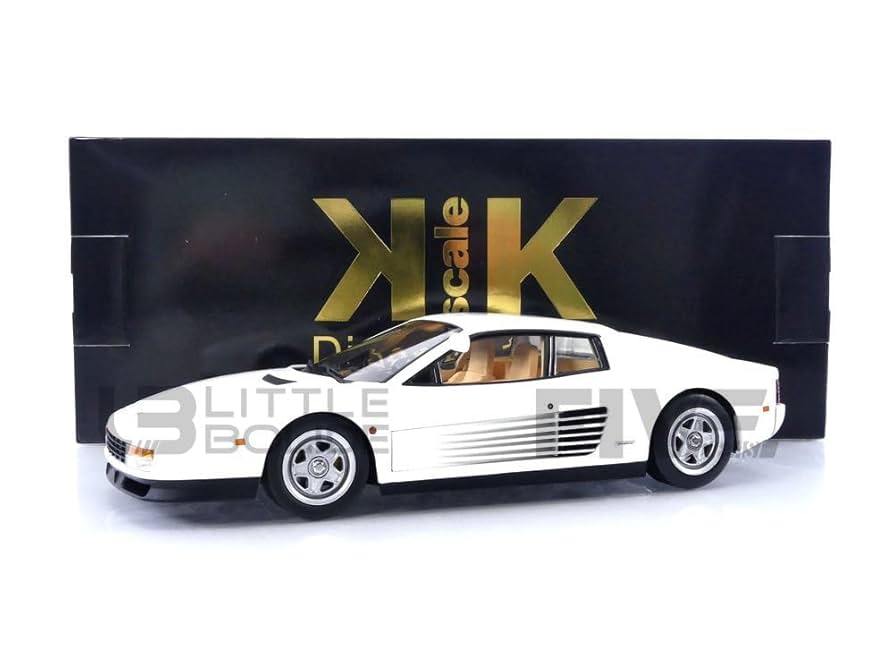 Ferrari Testarossa 1/8スケールモデル Lot - A Ferrari Testarossa 1:8 scale die-cast metal and