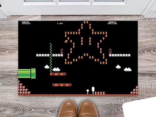 Tapete Capacho Personalizado Divertido Geek Games Nerd