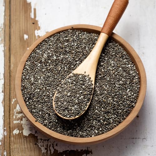 Alpi Nature Chiasamen 1kg, Chia Samen, schwarze Chiasamen für Smoothies, Joghurt, Müsli, Pudding