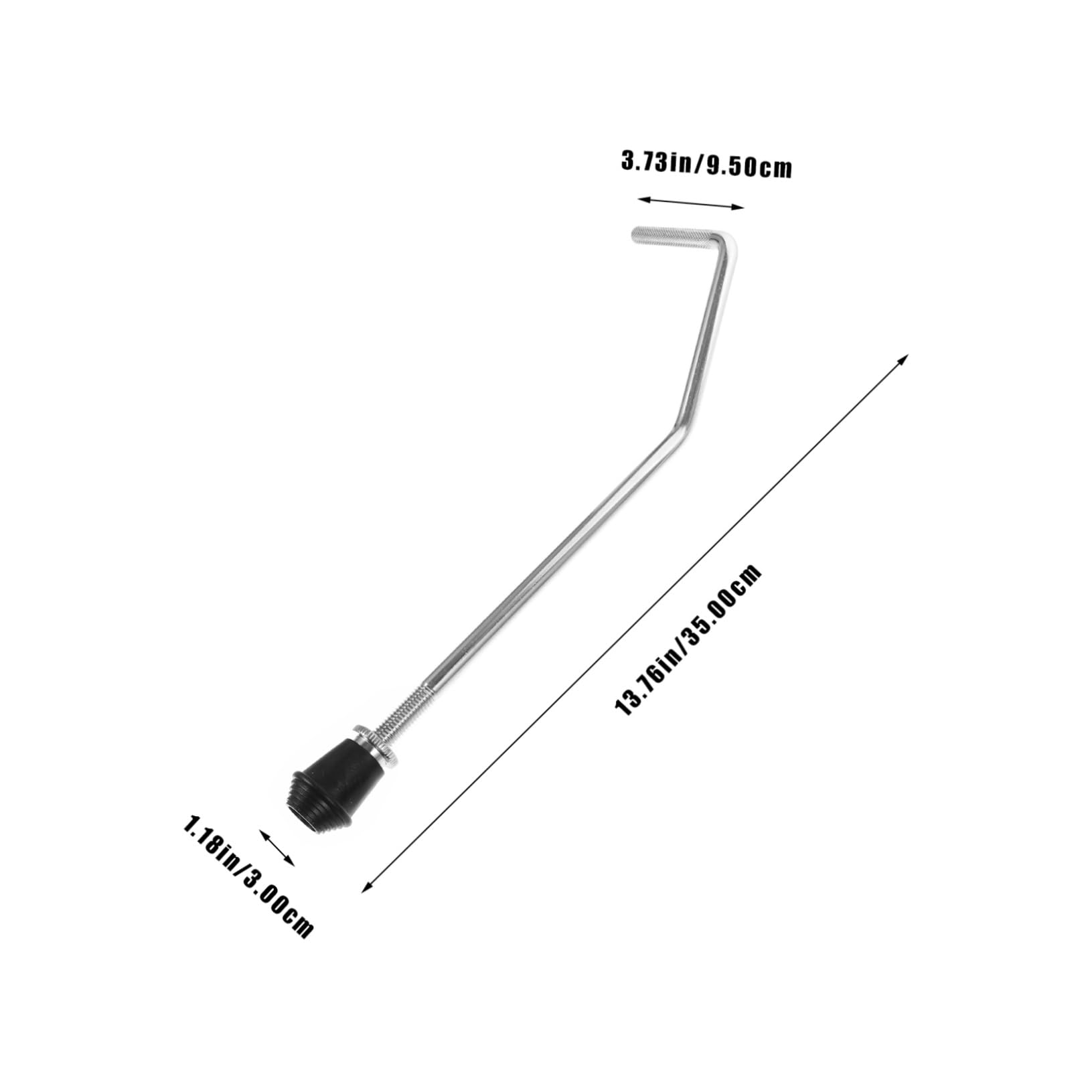 Toddmomy 2pcs Metal Drum Stand Tom Drum Holder Percussion Instrument Bracket Provides Stability and Safety for Performances