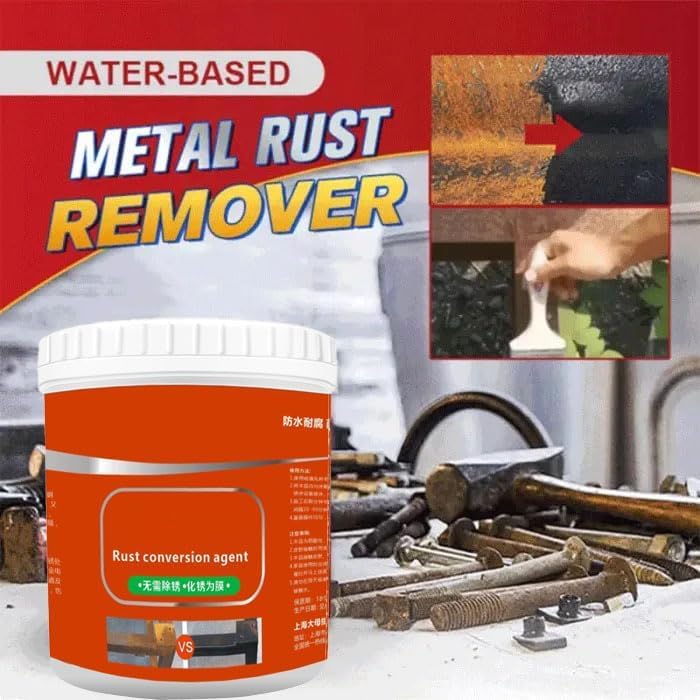 Miniatura 2 de Renovador de óxido, agente de conversión de óxido, pintura renovadora de óxido, removedor de óxido metálico a base de agua, revestimiento inferior
