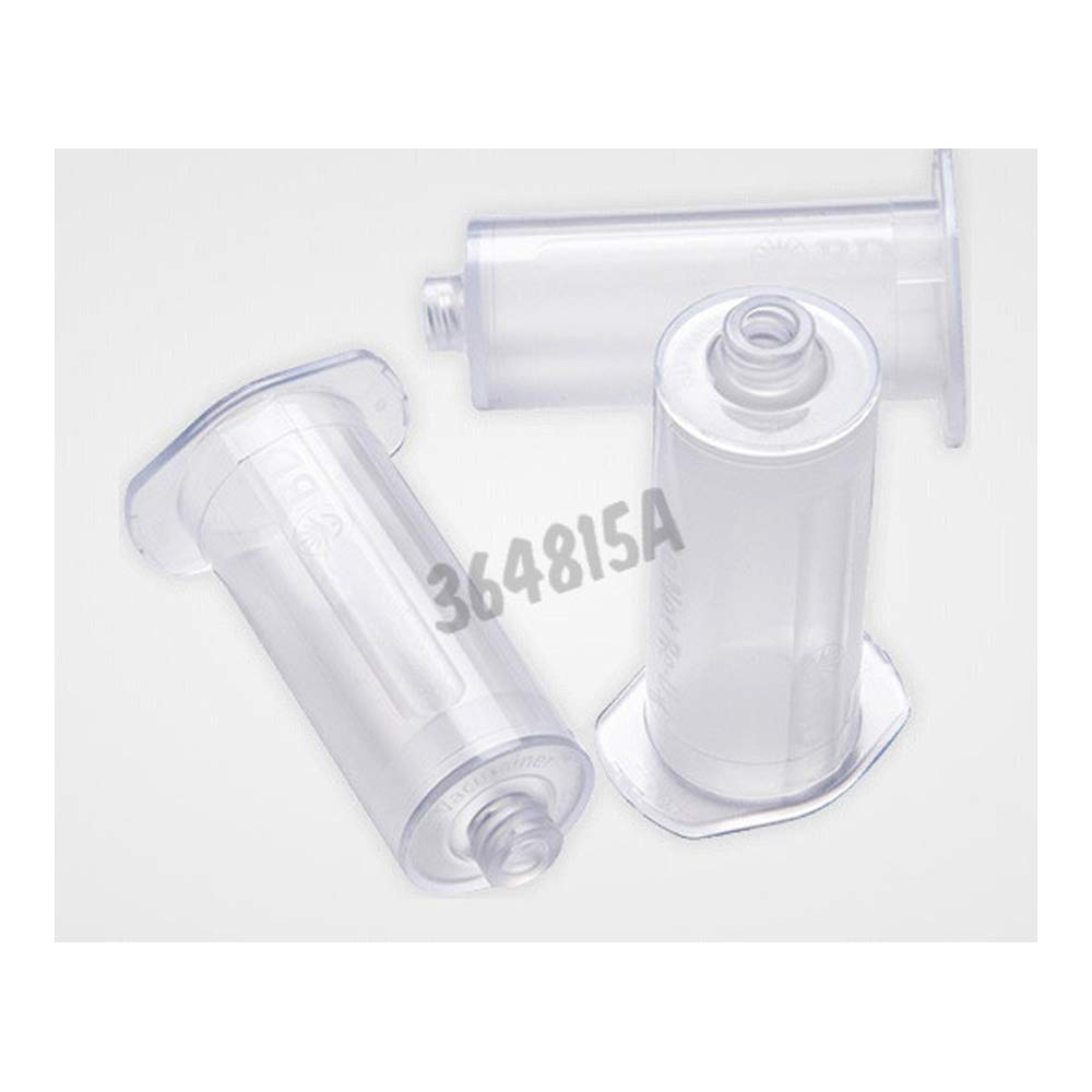 364815 Vacutainer Single Use Collector Body, 18 x 48 mm, Translucent White Colours, Pack of 250