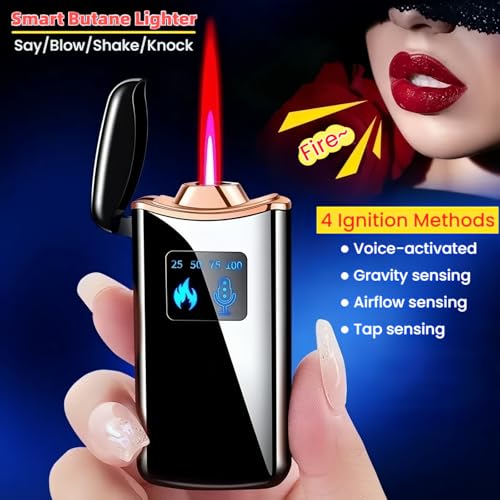Encendedor inteligente de butano con sensor activado por voz miniatura 2