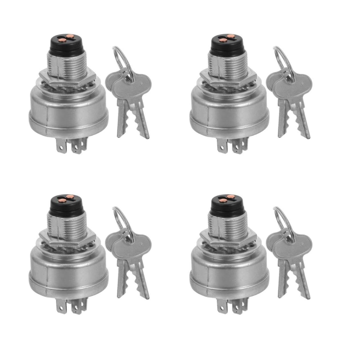 Cabilock 4 Piezas Interruptor de Llave de Encendido A463a para Cortacésped