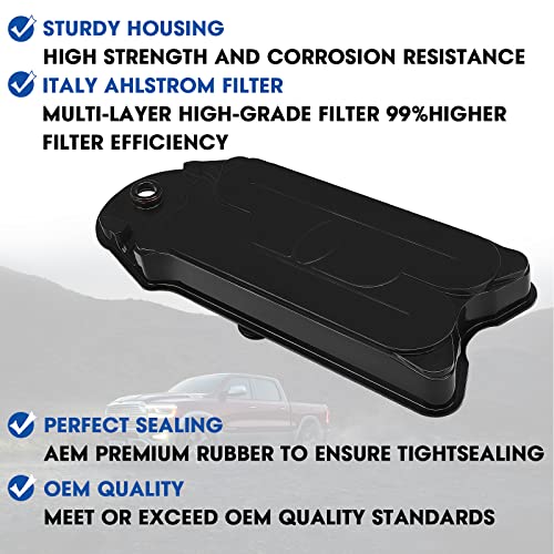 Crankcase Ventilation Filter Compatible With Select Models Replacement# Cv52001, 68002433Aa, 68002433Ab #TOP5