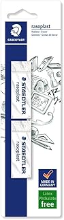 Borracha Branca Staedtler Rasoplast com 2 Unidades