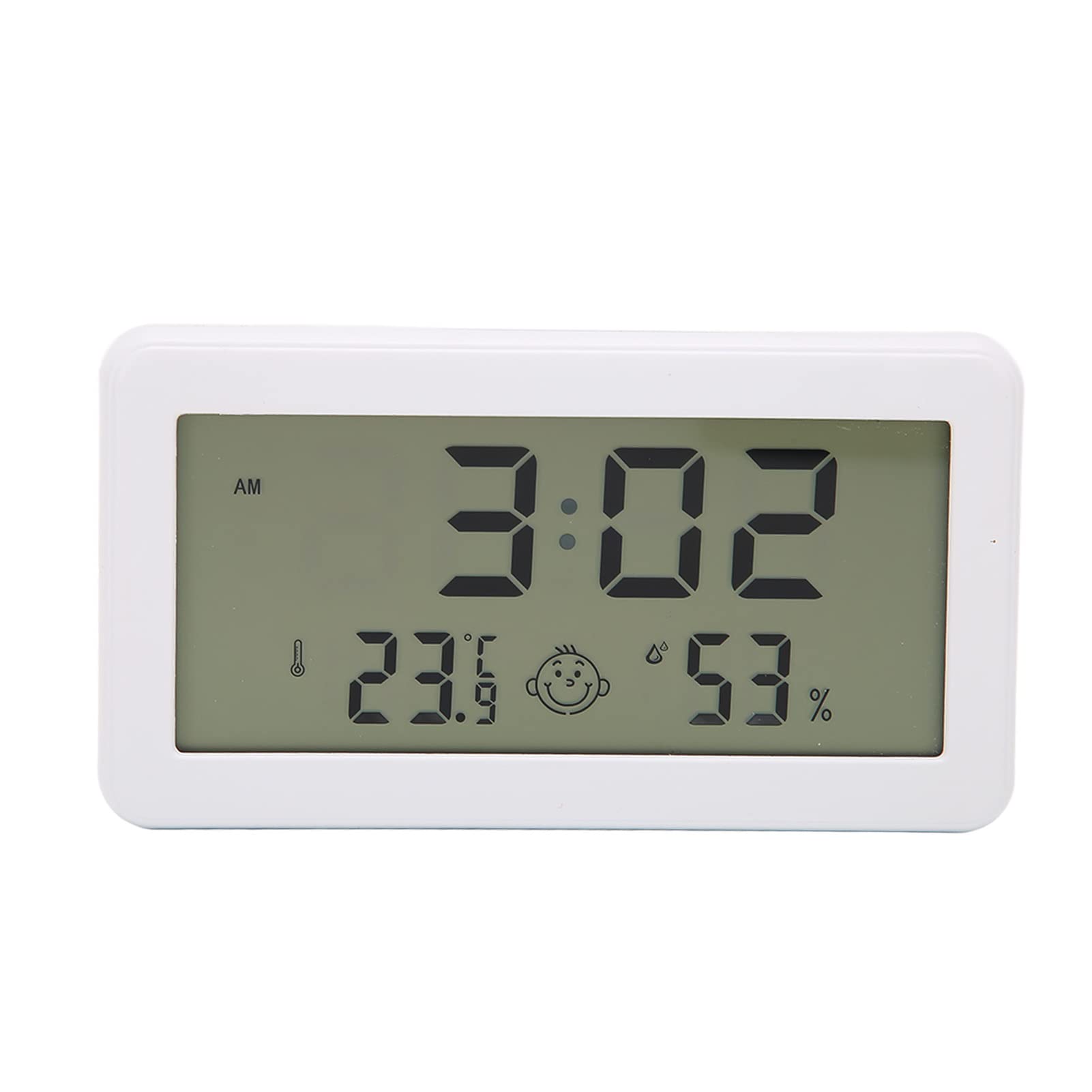 LCD Hygrometer Thermometer Digital High Accuracy Humidity Temperature Meter with Large Clear LCD Display Foldable Stand for Home Office Indoor Use ABS Material 90g