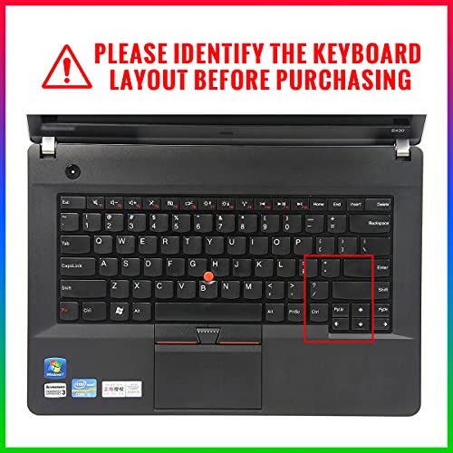Funda de silicona para teclado Lenovo ThinkPad E430 y similares miniatura 2
