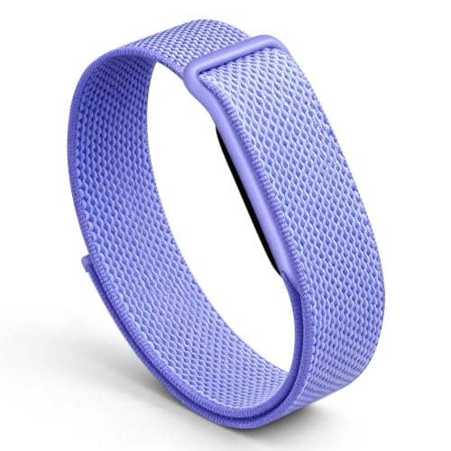Image of Nylon Sport Band Compatible with Google Fitbit Air,Soft Breathable Wristband Replacement Compatible with Fitbit Air Fitness,Micro-Adjustable Performance Loop for Screenless Tracker