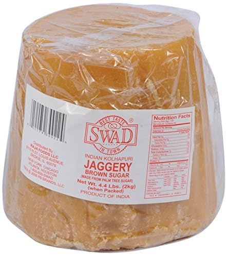 Swad Indian Kolhapuri Jaggery - 4.4 Pounds