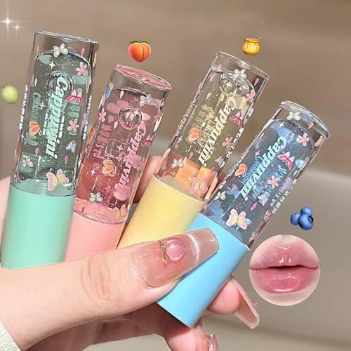 Dulele 4PCS Plumping Lip Gloss Set