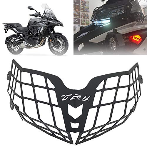 Per Benelli TRK502 TRK 502 TRK502X 2018 2019 2020 2021 Moto Faro Testa Luce Protezione Della Copertura Della Protezione Griglia di Protezione 6.5in Griglia per faro per motocicletta