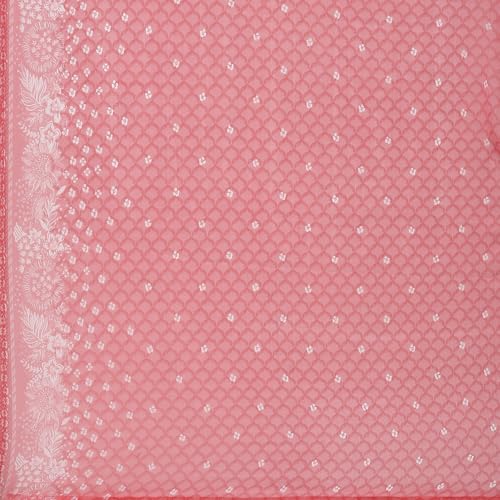 Image of Rangriti Women Coral Polyester Dupatta FREE SIZE