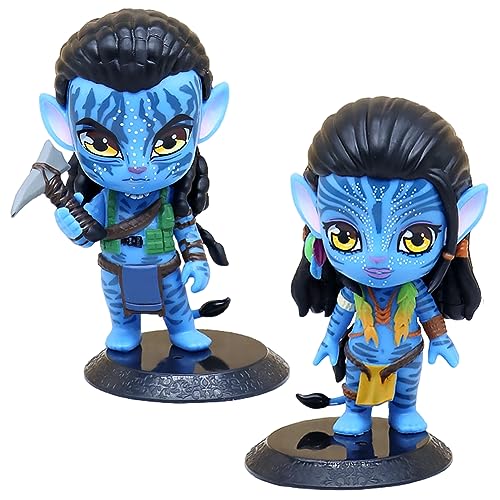 Avatar Figure, 2PCS Avatar Mini Figurine Set