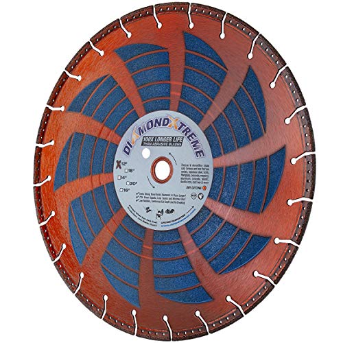 DiamondXtreme Heavy Duty 12-Inch by 1-Inch Metal Cutting Rescue Diamond Blade with Diamond