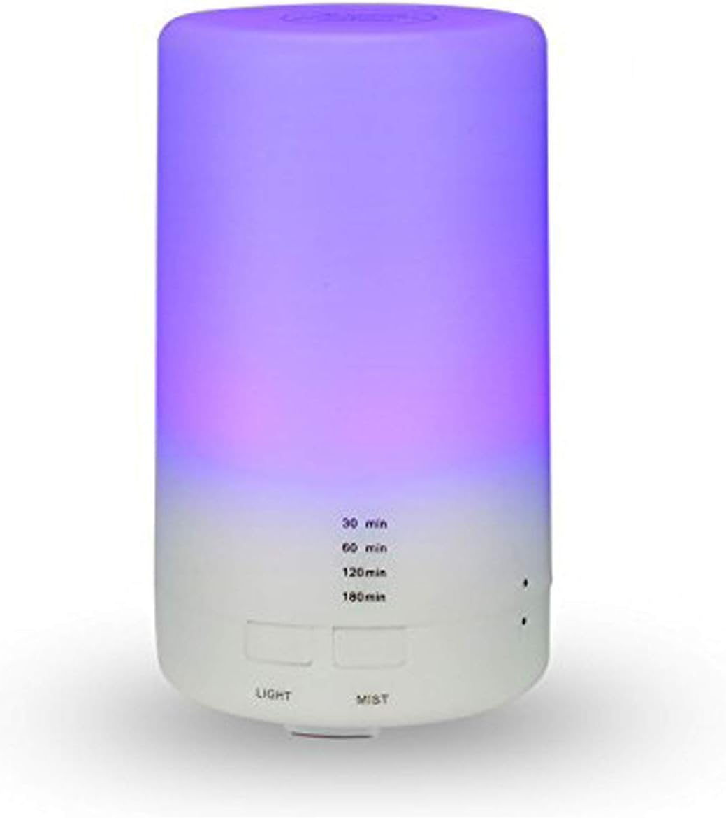 Aromatherapy Essential Oil Diffuser,Starlotus 100ML Portable Ultrasonic Diffusers USB Charge With 4 Timers and 7 LED Color Changing Lights For Home Office Bedroom Room