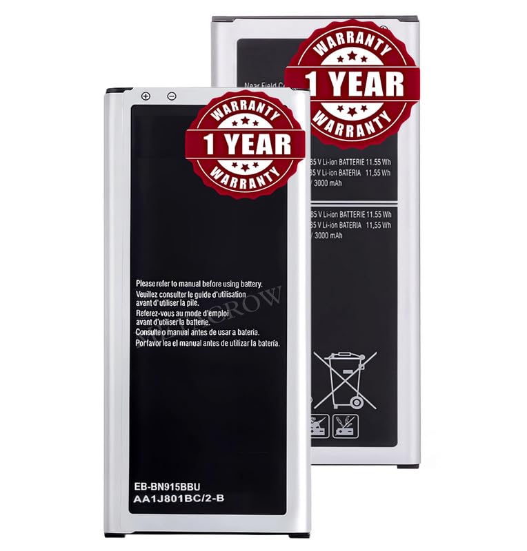 Image of Original EB-BN915BBE Battery Compatible for Samsung Galaxy Note Edge - (3000mAh) - 1 Year Warranty BC46
