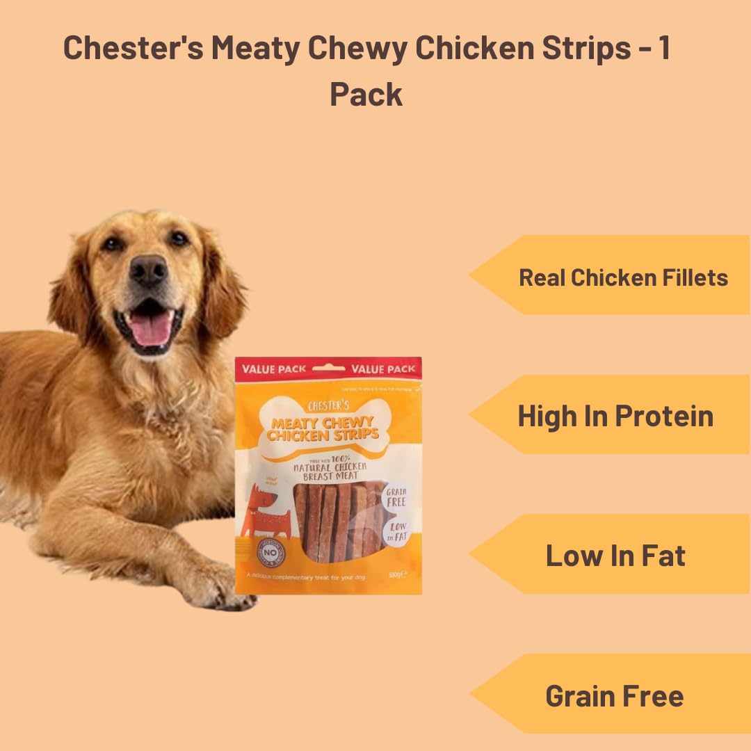 ark future Chester's Meaty Chewy Chicken Strips - 1 Pack - Image 2