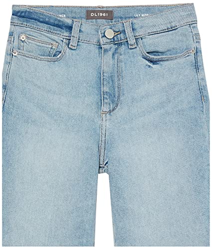 Image of DL1961 Girls' Lily High Rise Wide Leg