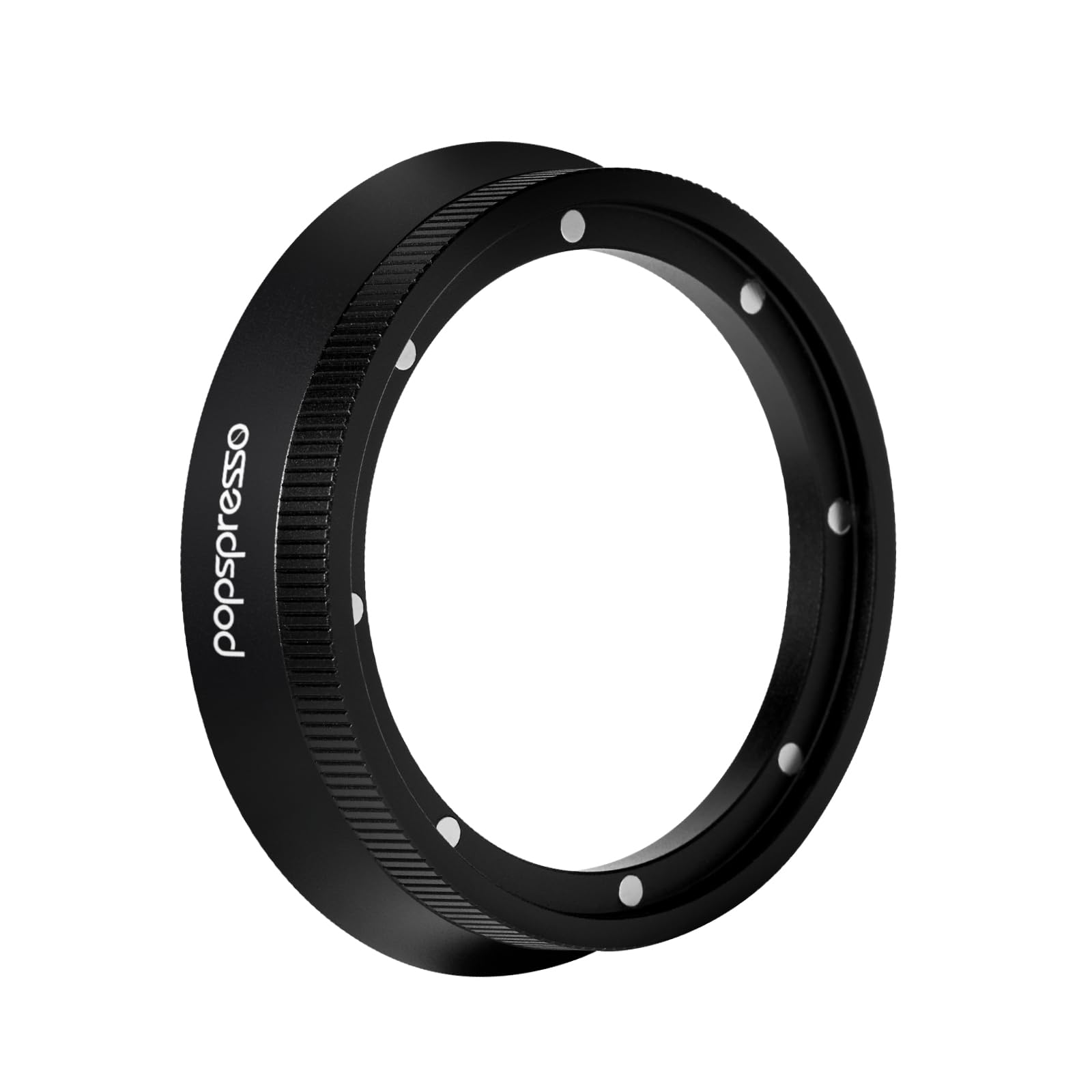 54mm V3 Magnetic Dosing Funnel, 8 N52 Magnets Low-Profile Espresso Funnel, Anti-Spills Coffee Dosing Ring for 54mm Portafilter, Fit for Breville/Sage, Barista Accessories
