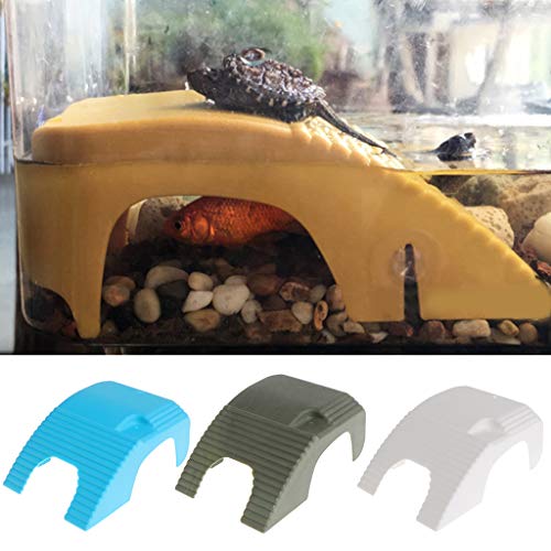 JKPOWER Plataforma para répteis de tartaruga, aquário, anfíbio, escalada aquática, plataforma, amare