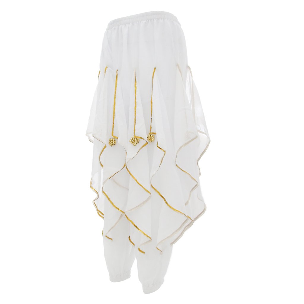 Womens Belly Dance Harem Pants Tribal gy Arabic Pants Costumes White|Clothing, Shoes & Accessories|Dancewear|Adult Dancewear|Belly Dancing-image-2