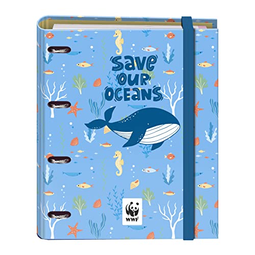 Dohe - Carpeta Recambio A4 Anillas 35 Mm - Wwf - Save Our Oceans