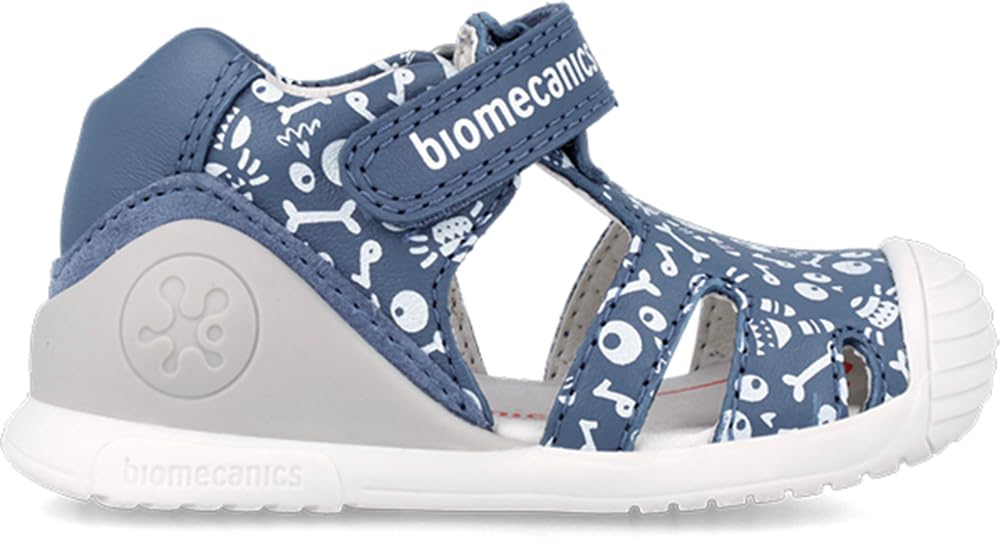 Biomecanics SANDALIA PRIMEROS PASOS ESTAMPADO 242128 de la talla 19 en color PETROL