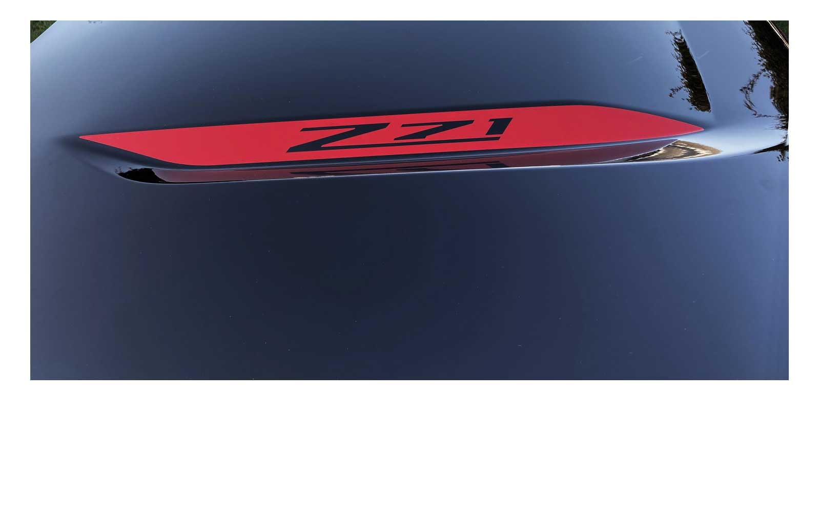 Chevy Silverado Red Z71 Hood Decals 2019-2026 Set of 2 GM Licensed