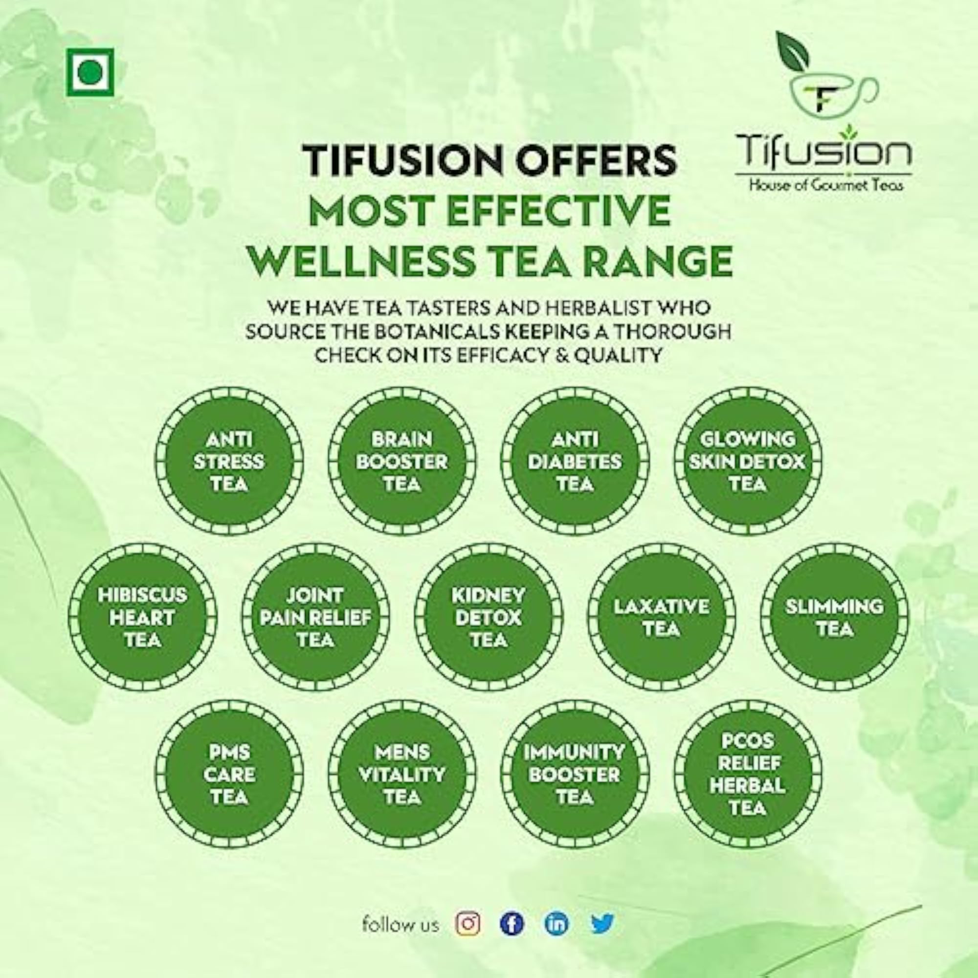 Tifusion Anti Stress Tea with Lemongrass & Chamomile